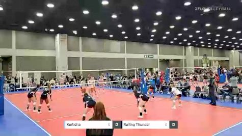 Rolling Thunder vs KeAloha - 2022 JVA World Challenge presented by Nike - Expo Only