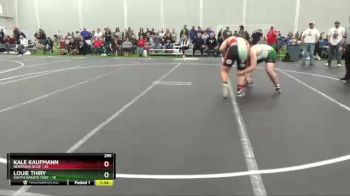 285 lbs Placement Matches (8 Team) - Kale Kaufmann, Nebraska Blue vs Louie Thiry, South Dakota Fury