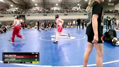 120 lbs Champ. Round 1 - Terrelle Palmer, Team Owls Wrestling Club vs Tanner Henderson, Palmyra Youth Wrestling Club