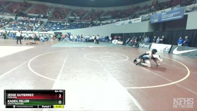 6A-152 lbs Cons. Round 4 - Kaden Miller, South Medford vs Jesse Gutierrez, Tualatin