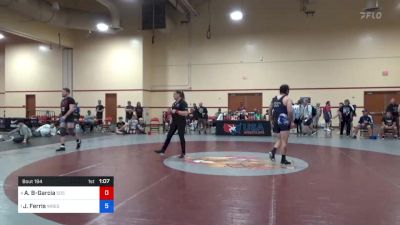 88 kg Cons Semis - Anthony Brown-Garcia, 505 Wrestling Club vs Jake Ferris, Wrestling Club Tacoma Slam