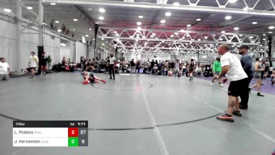 111 lbs Rr Rnd 5 - Logan Podany, Revival Elite vs Julianna Hernandez, Savage Wrestling