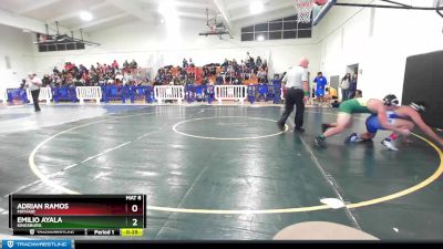 220 lbs Cons. Round 2 - Emilio Ayala, Kingsburg vs Adrian Ramos, Mayfair