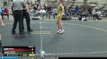 85 lbs Round 4 (6 Team) - Gabe Ryzyi, SAW vs Harry Scott, Contenders WA Blue