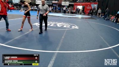 126G Quarterfinal - Saoirse Cook, Homer High School Mariners vs Laney Green, Chevak