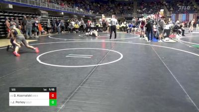 125 lbs Round Of 32 - Dean Kosmalski, Great Valley vs JD Perkey, Southmoreland