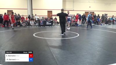 78 kg Rnd Of 16 - Esenbek Baimatov, Colorado vs Ryan Barnard, Bear Cave Wrestling Club