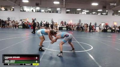 125 lbs Cons. Round 4 - Canaan Spears, TNWA vs Eben Abdo, Massas Maniacs