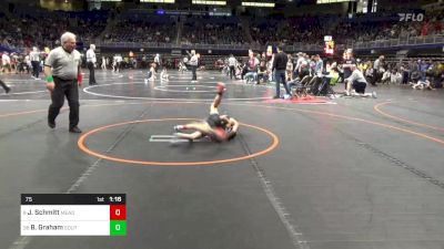 75 lbs Round Of 32 - Jake Schmitt, Meadville vs Bennett Graham, Southern Lehigh