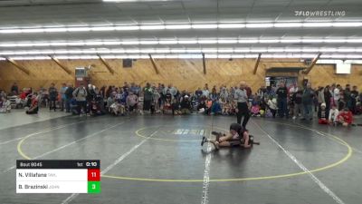 I 85 lbs Quarterfinal - Nelson Villafane, Taylor vs Bryan Brazinski, Johnson City