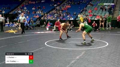 141 lbs Consi of 4 - Ian Parker, Iowa State vs Matt Findlay, Utah Valley