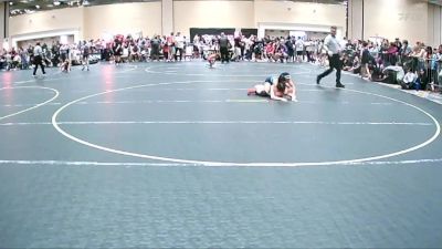 116 lbs Quarterfinal - Anabelle Serratos, Wolfpack WC vs Sophia Marie Gonzales, Wolf Den