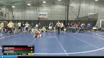 120 lbs Round 4 (6 Team) - Jace Komac, Montana Maroon vs Luke Walsh, Iowa Red