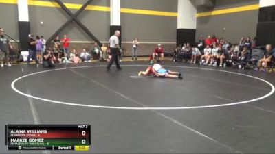 65 lbs Round 1 (4 Team) - Markee Gomez, Female Elite Wrestling vs Alaina Williams, Minnesota Storm