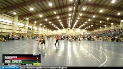 109 lbs Round 1 - Blake Gines, Bear River vs Cohen Knighton, Viewmont Wrestling Club