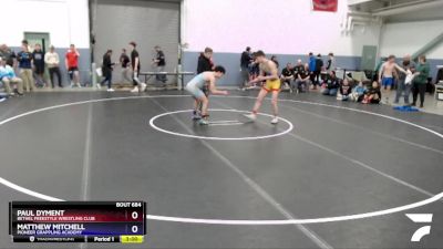 138 lbs X Bracket - Paul Dyment, Bethel Freestyle Wrestling Club vs Matthew Mitchell, Pioneer Grappling Academy