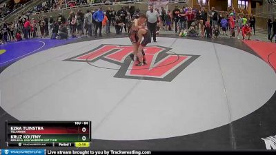 84 lbs Cons. Round 3 - Ezra Tuinstra, Tillamook vs Kruz Koutny, Molalla JuJu Warrior Mat Club