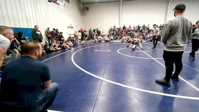 100 lbs Consi Of 4 - Blaike Ivie, Salina Wrestling Club vs Asher Emmons, Dark Cloud Wrestling Club