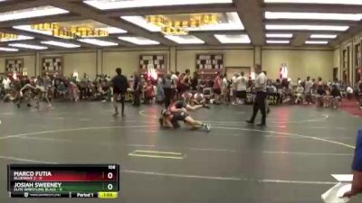 108 lbs Round 1 (6 Team) - Marco Futia, BlueWave 2 vs JOSIAH SWEENEY, Elite Wrestling Black