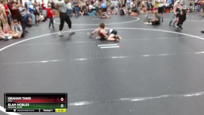 75 lbs Round 1 - Graham Tanis, C2X vs Elam Nobles, Coastal Elite