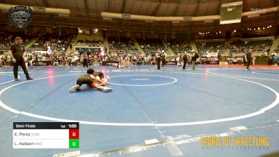 96 lbs Semifinal - Ernesto Perez, TCWC vs Levi Halbert, Miami Wrestling Club