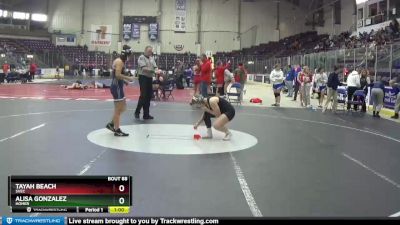 126 lbs Cons. Semi - Tayah Beach, SVEC vs Alisa Gonzalez, Homer