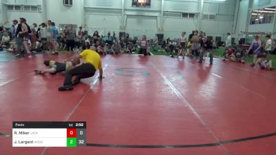 85 lbs Pools - River Miker, Jacket W.C. vs Jace Largent, Woodshed