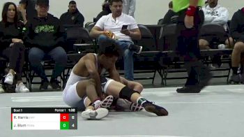 120 lbs Finals (2 Team) - Ray Ray Harris, Team Empire vs Jackson Blum, POWA