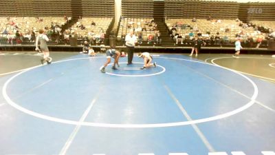 141 lbs Rr Rnd 1 - Brock Frable, Grit Mat Club vs Miles Chapman, Refinery Wrestling Youth