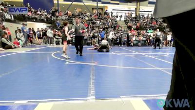 61 lbs Rr Rnd 1 - Beckett Stephens, Deer Creek Wrestling Club vs Carter Green, F-5 Grappling