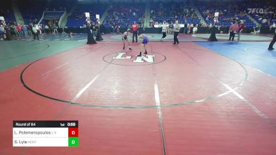 113 lbs Round Of 64 - Leo Polemeropoulos, Lincoln-Sudbury (HS) vs Sean Lyle, Montachusett