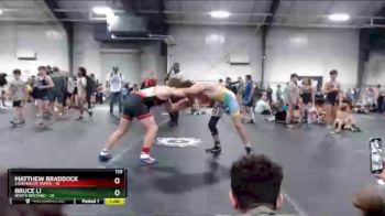 125 lbs Round 5 (8 Team) - Matthew Braddock, Caveman Of Tampa vs Bruce Li, North Brevard