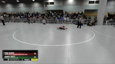 71 lbs Cons. Round 2 - Trig Baird, Topeka Blue Thunder Wrestling Club vs Owen Watt, Immortal Athletics WC