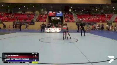 83 lbs Quarterfinal - Jackson Smith, OK vs Angel Gutierrez-Thomas, TX