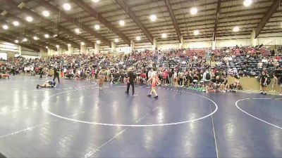 126 lbs Cons. Round 3 - Ty Reeves, CO vs Cilus Cabral, AZ