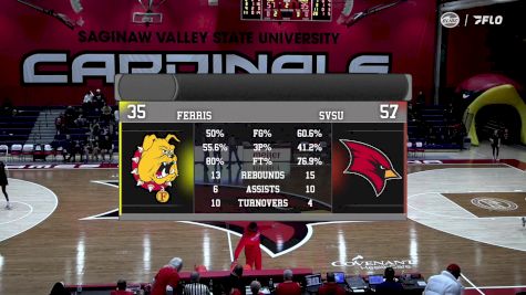 Replay: Ferris State vs Saginaw Valley - Men's | Jan 27 @ 3 PM