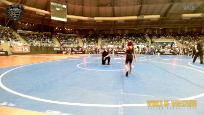 52 lbs Consi Of 4 - Jennah Ewis, Mat Assassins vs Stella McCarther, Clinton Youth Wrestling