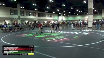 152 lbs Round 1 (6 Team) - Austin McKinney, Bandits Wrestling vs Jesse Derringer, Brownsburg