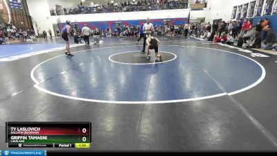 126 lbs Cons. Round 4 - Ty Laslovich, Gallatin (Bozeman) vs Griffin Tamagni, Lakeland