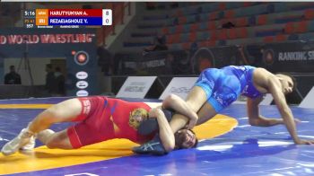 61 kgs Bronze - Arsen Harutyunyan (ARM) vs Yasin Rezeia (IRI)