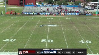 Replay: Valdosta St. vs Chowan | Sep 30 @ 1 PM