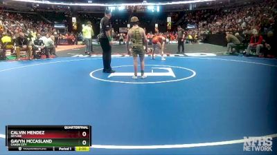 113-4A Quarterfinal - Calvin Mendez, Skyline vs Gavyn McCasland, Canon City