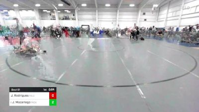 77 lbs Round Of 16 - Jack Rodrigues, Falcon Wrestling vs Josiah Mazariego, Providence BTS