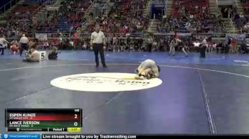 145 lbs Semis & 1st Wb (8 Team) - Lance Iverson, E4-West Fargo vs Espen Kunze, E2-Valley City
