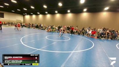 149-160 lbs Round 3 - Wyatt Holtzclaw, Gladiator Wrestling Club vs Braden Johnston, Texas