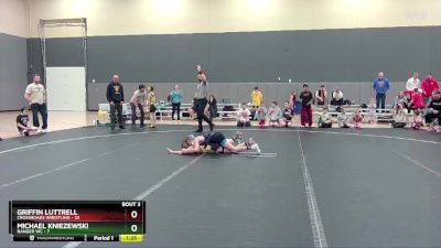 76 lbs Round 1 (6 Team) - Michael Kniezewski, Ranger WC vs Griffin Luttrell, Crossroads Wrestling