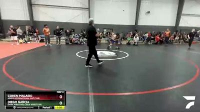 160 lbs Round 1 - Cohen Malasig, Askeo International Mat Club vs Diego Garcia, Omak Wrecking Crew Wrestling