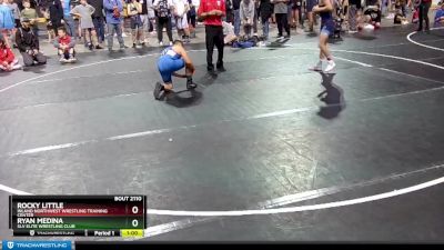 110 lbs Quarterfinal - Rocky Little, Inland Northwest Wrestling Training Center vs Ryan Medina, SLV Elite Wrestling Club