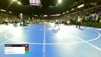 126 lbs Consi Of 16 #1 - Anthony Cruz, Folsom vs Rylan Pedroza, Buena