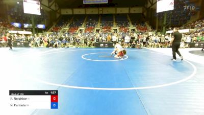 120 lbs Rnd Of 128 - Rowdy Neighbor, Iowa vs Nico Farinola, Oregon